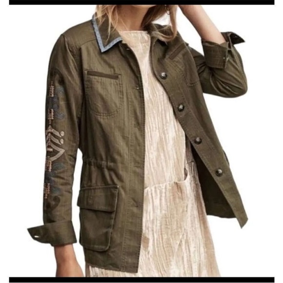 Anthropologie HEI HEI Utility Jacket Size Small - Picture 1 of 9